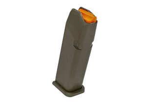 Glock 17 Magazine 17 round features an OD green finish